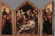 HEEMSKERCK, Maerten van Triptych of the Entombment France oil painting artist